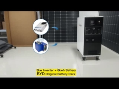 En 3000w Solarstromsystem alles in einem Kit Solar 3kw Solarstromsystem dc/ac 6kwh Portable Power S
