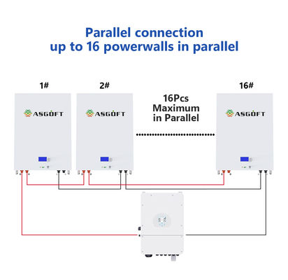 Hauptgrad energie-Speicher-System-Lithium-Ion Batterys 200ah 100ah 20kwh 10kwh 5kw eine Batterie Powerwall 48v Lifepo4