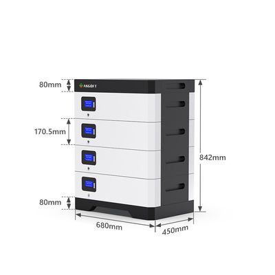 Lithium 51.2V Lifepo4 10kwh 5Kwh 100Ah 200Ah 300Ah weg von der Gitter-Batterie für Haupt-ESS-Energie