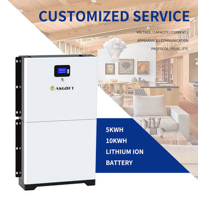 8000 stapelbarer 48v Lifepo4 Energie-SolarAkkumulator Powerwall des Zyklus-280ah für Haushalt
