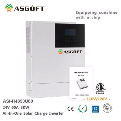 einphasiges 3Kw 4Kw 5Kw 6Kw auf weg Solarinverter 220V des Gitter-MPPT ODM
