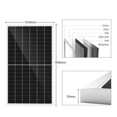 Mono-PERC PV Platten 12v 300w 450w 460w mit Solarbatterie