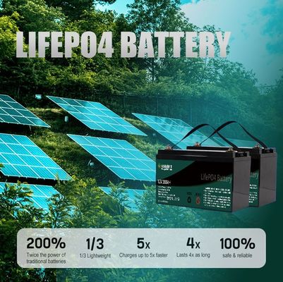 Lithium-Batterie-Satz 200ah 100ah 120ah 240ah 400ah 12.8v 12V für Golfmobil-Segel-Boot
