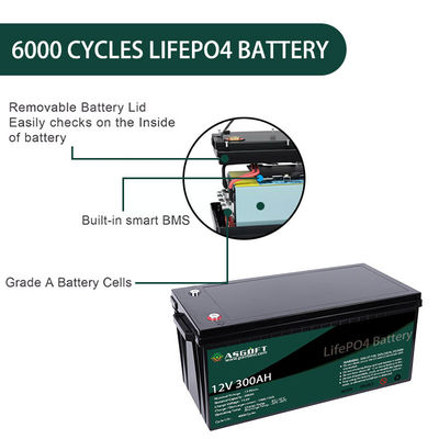 Lithium-Batterie-Satz BMS Lifepo 4 300AH 12V für Hauptenergie-Speicher-System EV