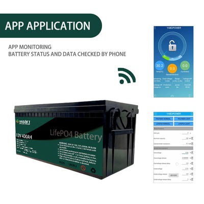 Des ASGOFT-Solarenergie-Lifepo4 12V Satz Lithium-Batterie-Satz-400ah für RV-Golfmobile