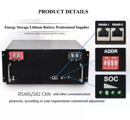 Erstklassiger Batterie-Satz-tiefes Zyklus-Lithium-Ion 5KWh 10KWh 50Ah 100Ah 200Ah 48V Lifepo4