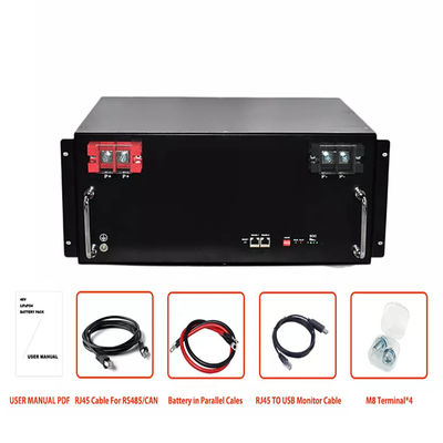 Leichter Batterie-Satz des Energie-Speicher-Lithium-200ah 48V Lifepo4 für Golfmobil