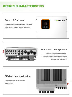 Handelskreuzung auf Gitter-Inverter 5kva 10kw 20kw 30kw 50kw 80kw 100kw