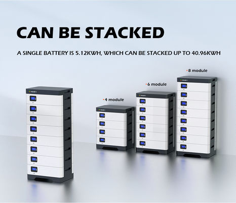 Lithium UN38.3 BMS Lifepo 4 Solarbatterie-Energie-Speicher 3 Phase Powerwall