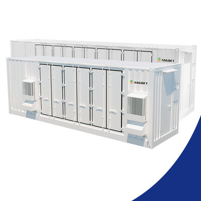 Solar-LiFePO4 Energie-Speicher-System-Inverter 1MW 2MW 3MW des Lithium-ESS containerisierter