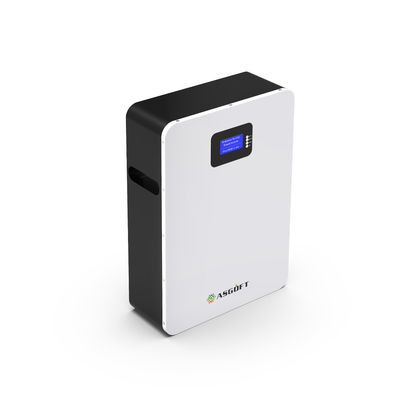 48v 51V Lifepo4 eingebaute BMS Powerwall With Lcd Anzeige des Batterie-Lithium-100Ah 5.12kwh 10kw
