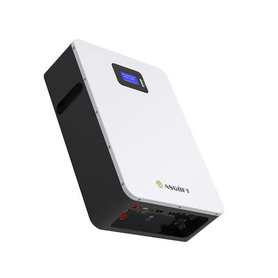 48v 51V Lifepo4 eingebaute BMS Powerwall With Lcd Anzeige des Batterie-Lithium-100Ah 5.12kwh 10kw