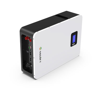Der Asgoft-Sonnensystem-Batterie-20kw 5Kw an der Wand befestigte 48v 100ah 200ah 5Kwh 10Kwh LifePo4 Batterie Energie-des Lithium-