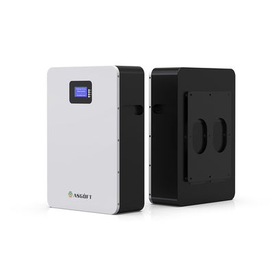 48v 51V Lifepo4 eingebaute BMS Powerwall With Lcd Anzeige des Batterie-Lithium-100Ah 5.12kwh 10kw