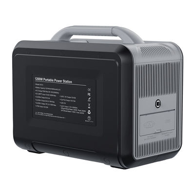 Vorwurfs-Kraftwerk-Macht-Bank 1200W 2000Wh 5V 12V für Stromversorgungs-im Freien tragbares Ladegerät USB*4 PD*4 DC*2