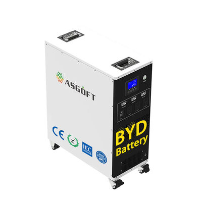 Des Batterie-Satzes 3KW BESS Portables 6Kwh lifepo4 Inverter-Ertrag bewegliche Generation