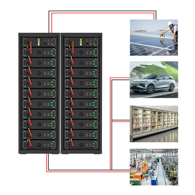 High Voltage Rack Style Lifepo4 Batterie 15kwh 20kwh 30kw 50kw 100kw Industrieenergiesystem