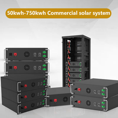 15kwh-750kwh Hochspannung Solarenergie speichersystem Lebensdauer