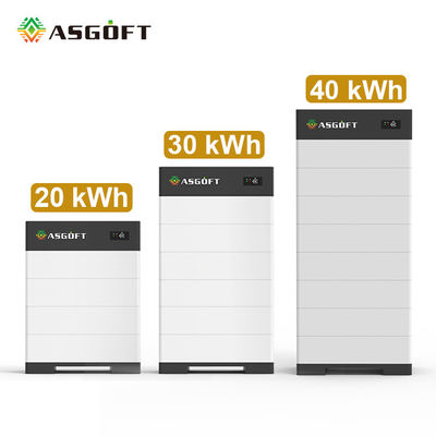 Solarbatterie Gehäuse System 15kwh 20kwh 25kw 30kw 35kw 40kw stapelbarer Solargenerator