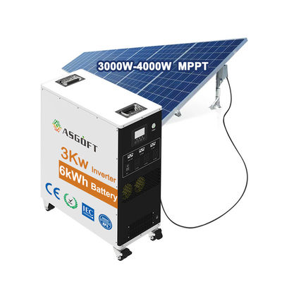 3000 Watt Solarkraftwerk Generator 86 kg 0C ~ 55C Ladetemperatur
