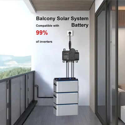 Plug and Play 800W Balkon PV-System mit LiFePO4 Batterie / Mikro-Inverter