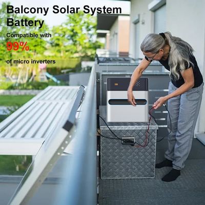 Deutsches Lager bereit Plug And Play 800W Balkon Solarsystem Batterie