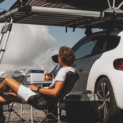 Komplettes Solarsystem für Balkone LiFePO4 Batterie 800w mit Mikro-Inverter