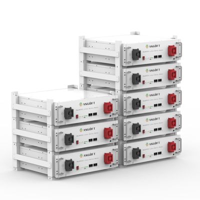 Metallgehäuse 51.2 V 100ah LiFePO4 Batterie Stapel Lithiumbatterie UL-Zertifizierung