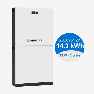 51.2V 300Ah 15kwh Lithium-Ionen LiFePO4 Batteriepaket Energiespeicher Solarbatterie