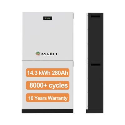 8000 Zyklen Solarbatterie LiFePO4 51.2V 280Ah 15Kwh Energiespeicherbatterie