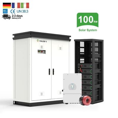 50kw 100kwh Lithiumbatterie ESS integrierte Solarenergie Schrank Energiespeicher