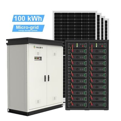 Komplett 50kWh 60kWh 70kWh Solarsystem-Kit Hybrid 100kWh Energiespeicherbatterie