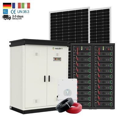 50kw 100KW Farm Off-Grid Strom auf dem Netz Industrie-Energiespeichersystem Batterie